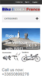 Mobile Screenshot of bikerentalfrance.com